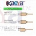 OkaeYa 3 in 1 USB Charging Cable with 8 Pin Lightning, USB Type C, Micro USB Charging Cable Connector compatible with android and IOS devices